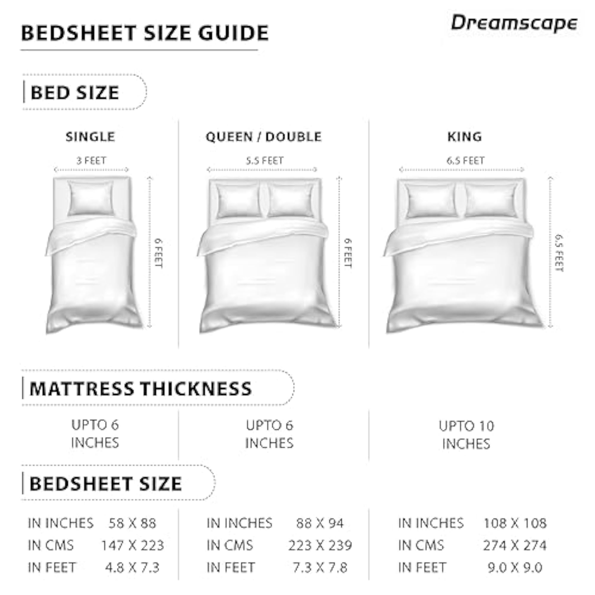 140 TC 100% Cotton Double Printed Bedsheet, 2 Pillow Covers, Purple